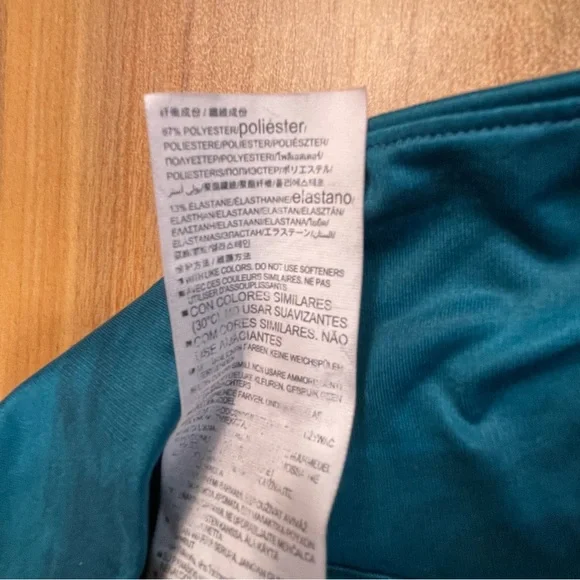 Under Armour Teal Quarter-Zip Pullover - Picture 7 of 8